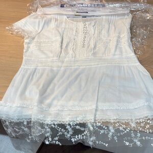 Windsor White Lace Blouse